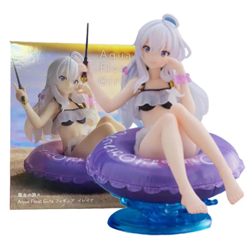 

Taito Original Wandering Witch Anime Figure Coreful Elaina Swimming Circle Collection Anime Action Figure Toys Free Shipping