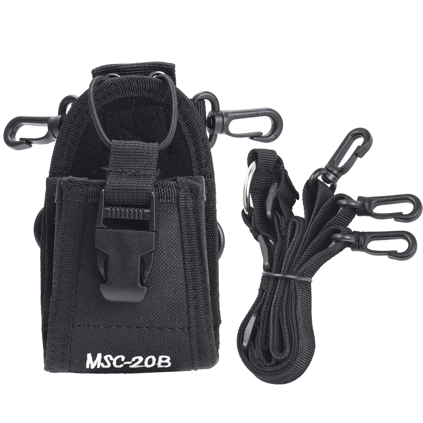Gtwoilt MSC-20B 2-Way Radio Case for Baofeng Walkie Talkie UV-5R UV-82 UV-9R UV-888s For Motorola HT750 Kenwood Portable Radio