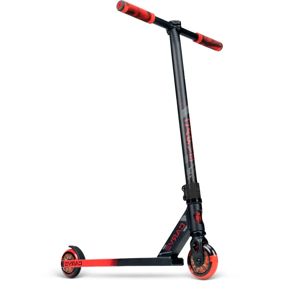 

Carve Pro Freestyle Stunt Scooter - Strong Lightweight Aluminum Deck for Beginner 6 Yrs + Baby Kickboard Adult Scotter Patinet