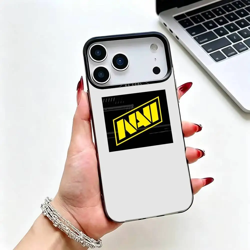 Фото Чехол для телефона Natus vincure Game CS2 для iPhone 17, 16, 15, 14, 13, 12, Plus, Pro Max, цветной серебристый чехол. №4
