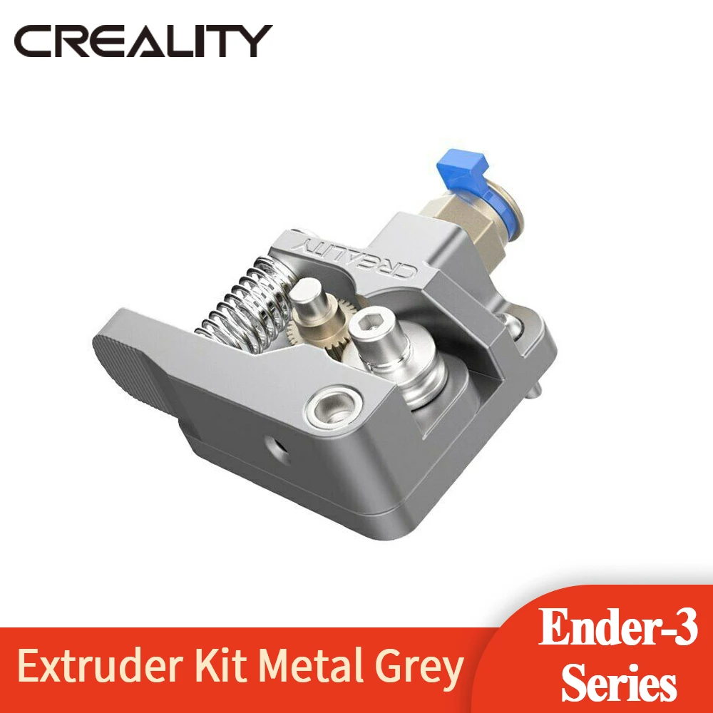 

CREALITY 3D Upgrade Grey MK8 Metal Aluminum Extruder Kit Capricorn Bowden PTFE Tubing for Ender 3 /3 V2 CR-10 3D Printer Parts