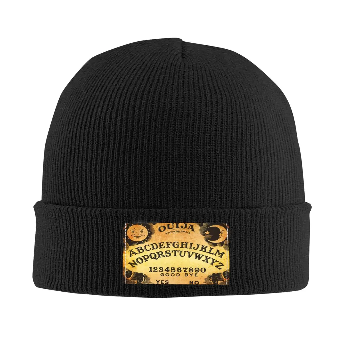 

Ouija доска шприц шапочки облегающие шапки унисекс уличная одежда зимняя вязаная шапка взрослый дух Хэллоуин гадания шляпа головные уборы