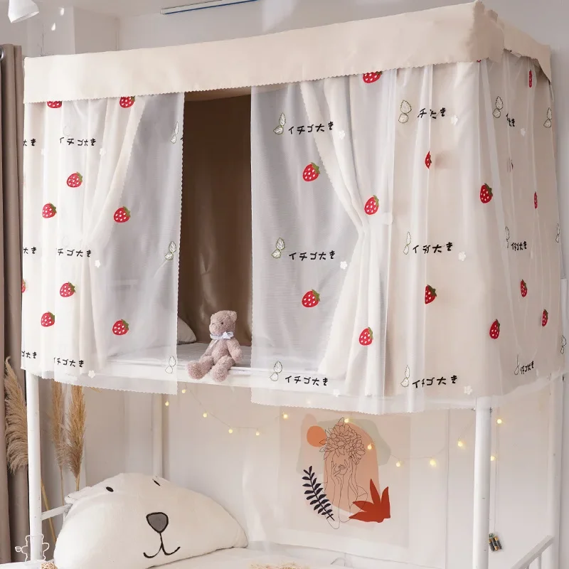 Двухъярусная кровать сетчатая занавеска для кровати разделяемая москитная