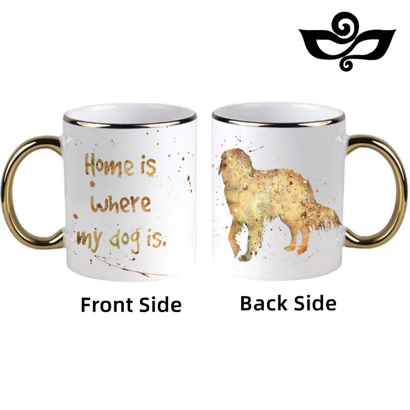 

Golden Retriever Cups Dog Mugs Cocoa Mugen Coffee Mugs for Lover Wife Valentines Gifts Travel Cups Teaware Drinkware Coffeeware