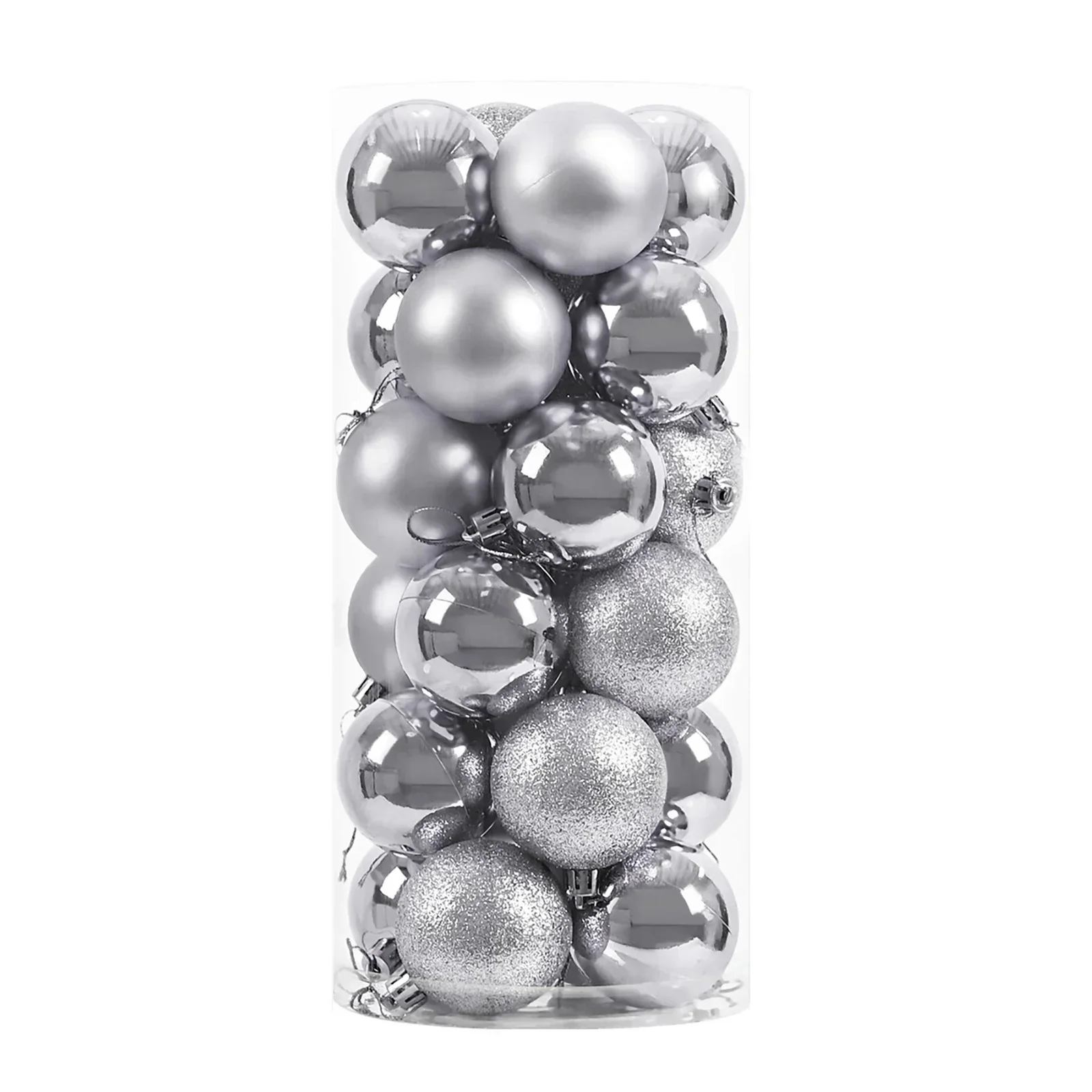 24 шт. елочные безделушки шары рождественский шар с пузырьками креативная роспись