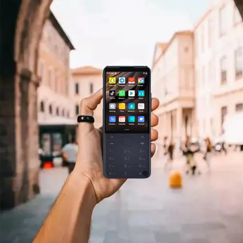 Kup Nowy Ekran Dotykowy Qin F22 Pro Smart Touch Wifi 5G + 3.5 Cal 4GB 64GB Android QinGlobal Wersja Telefon Komórkowy