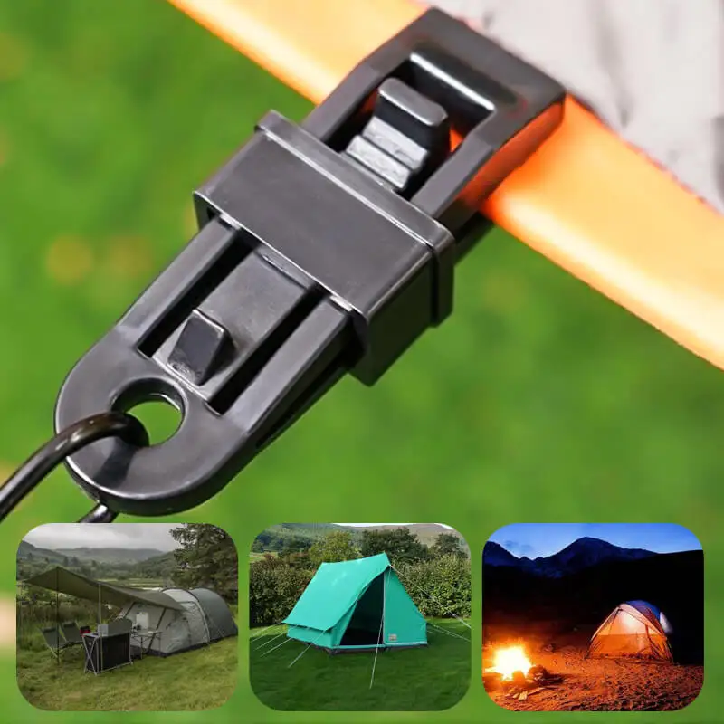 

5 шт./комплект, ветрозащитная палатка с зажимом под крокодиловую кожу