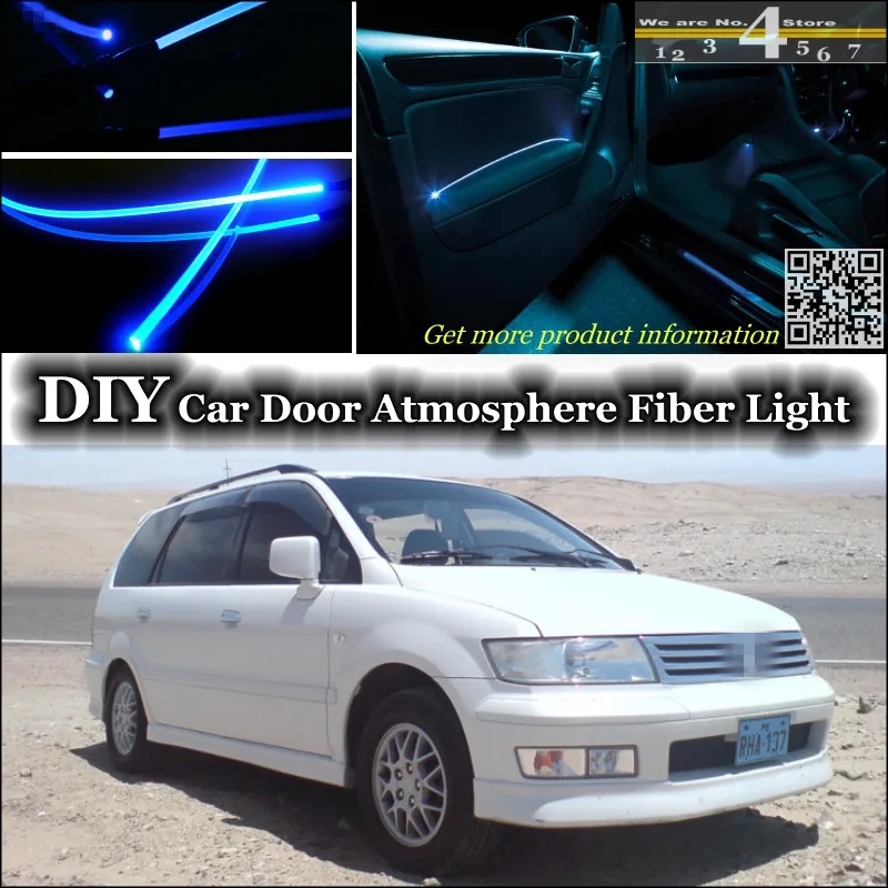 

interior Ambient Light Tuning Atmosphere Fiber Optic Band Lights For Mitsubishi Chariot Grandis / Nimbus / Space Wagon / Savrin