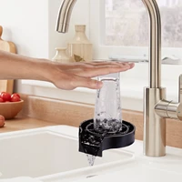 automatic cup washer faucet glass rinser bar coffee pitcher high pressure cleaning cup tool home kitchen convenience accessories