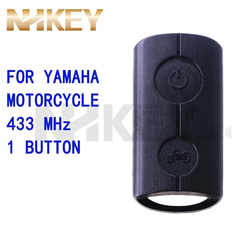 NHKEY for YAMAHA Motorcycle 1-Button 433 MHz Remote keyless | Car Key