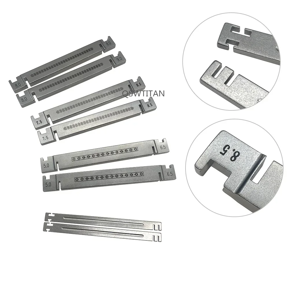 Фото QSWTITAN Beding Irons Mini, ветеринарный ортопедический хирургический инструмент из нержавеющей стали, 1 набор/2 шт., инструменты для операций на животных №5