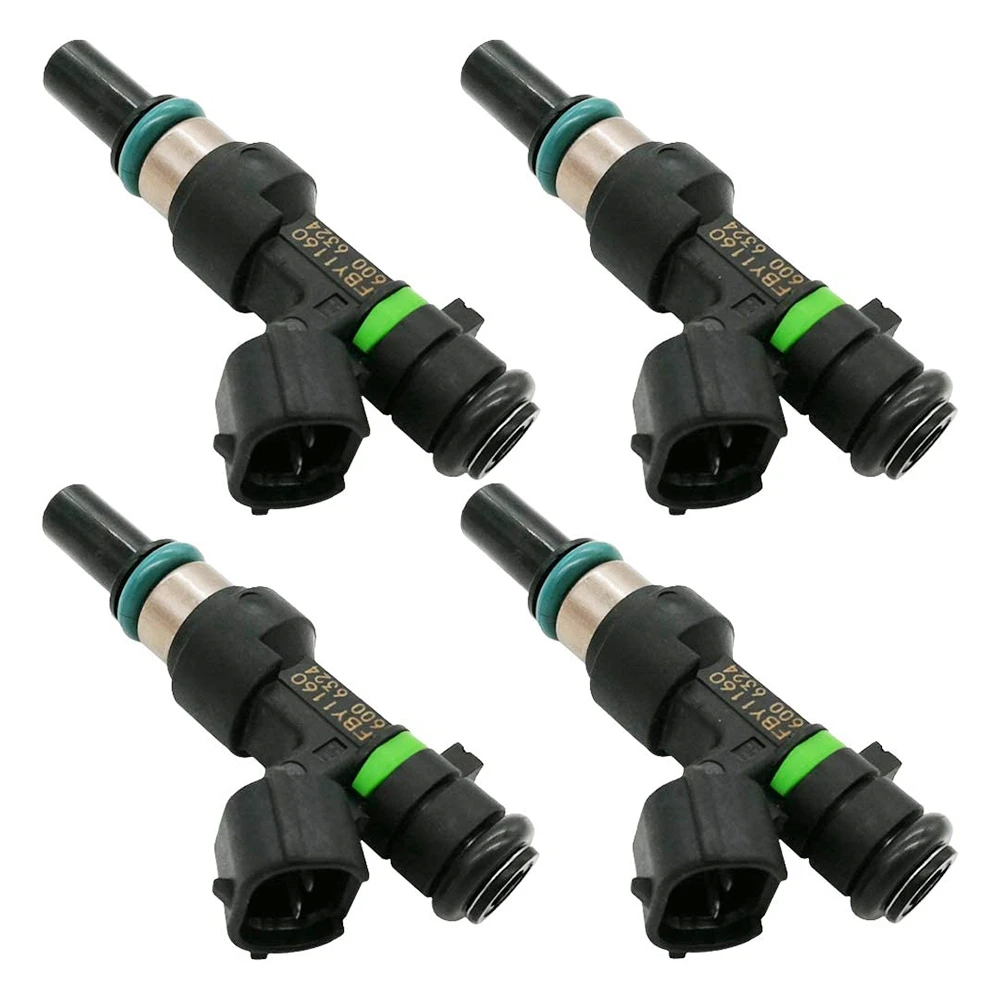 4 шт. автомобильная топливная форсунка 16600-ED000 для Nissan Versa 2008-2011 1.6L FJ1075 M1331 FBY1160 239142