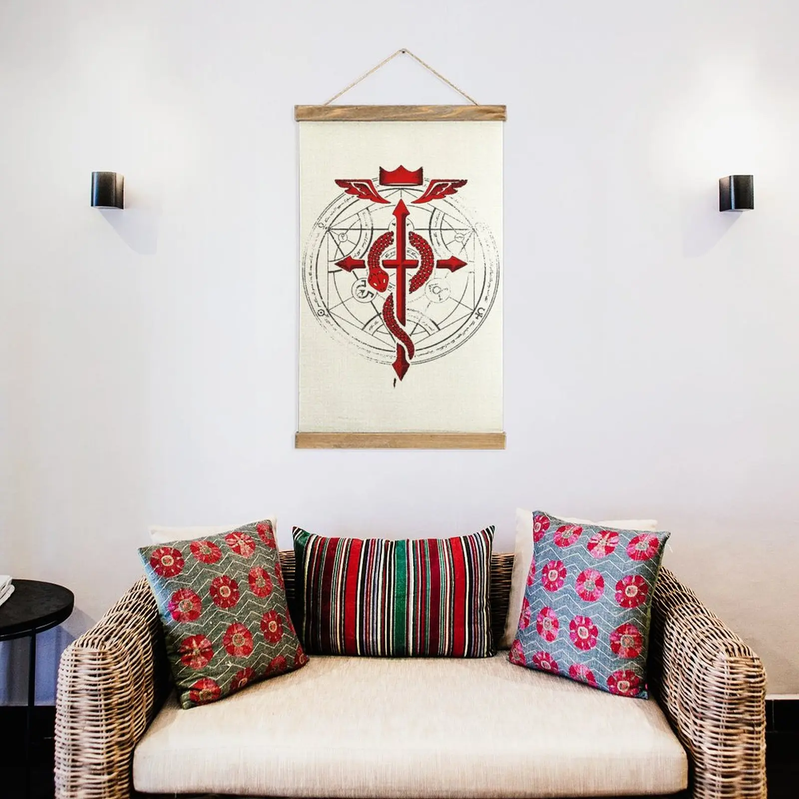 Картина &quotАлхимик Фламель&quot печать на холсте