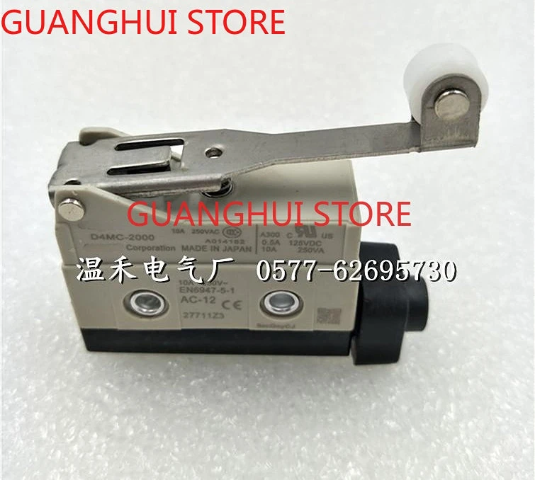 

D4MC-2000 Limit Switch 10A 250VAC Micro Switch D4MC2000 New Travel Switch Sensor