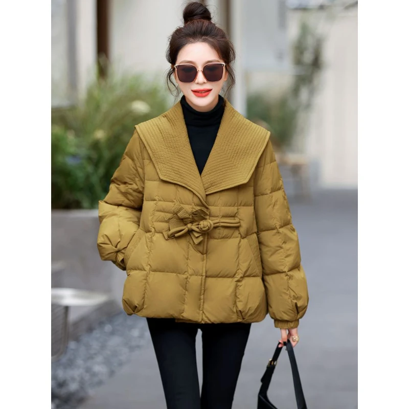 

New Women's Cotton-Padded Jacket Female Short Hooded Winter Loose Jacket Bread Jacket Ladies Jacket Windproof Warm Coats G549