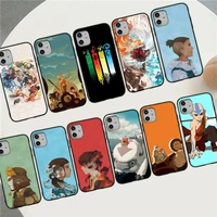 anime avatar the last airbender phone case for iphone 11 12 13 mini pro xs max 8 7 6 6s plus x 5s se 2020 xr cover