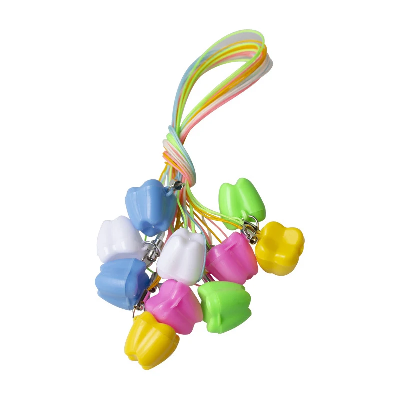 5 шт./компл. коробка для детских зубов в форме зуба детский органайзер молочных