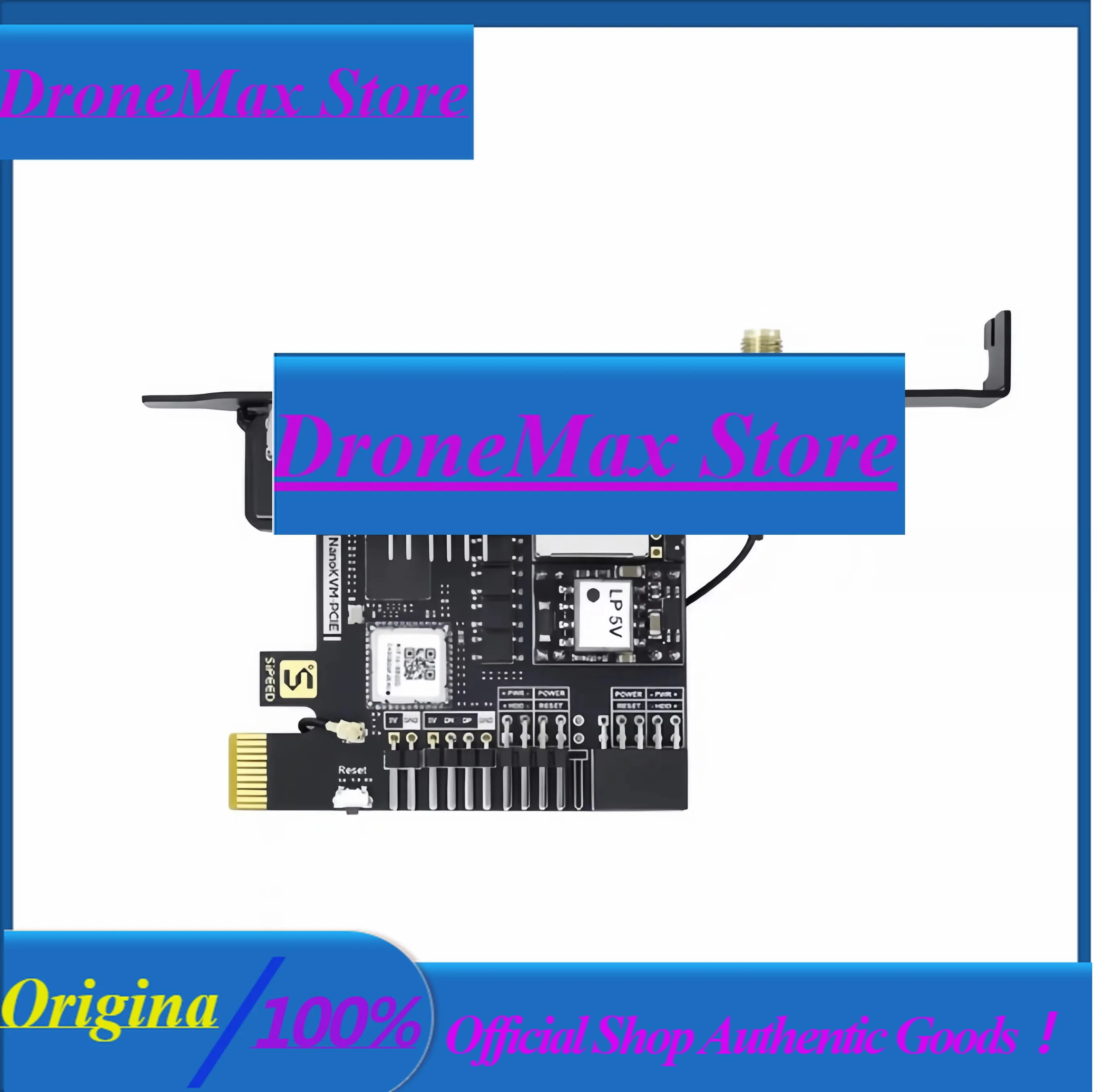 Фото DroMaSipeed NanoKVM-PCIe PiKVM Мини-сервер для удаленного управления и обслуживания с HDMI №1