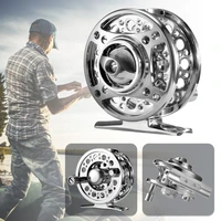 11 fishing tools rock pole durable ice fishing reel front wheel fly reel fishing reel with release force