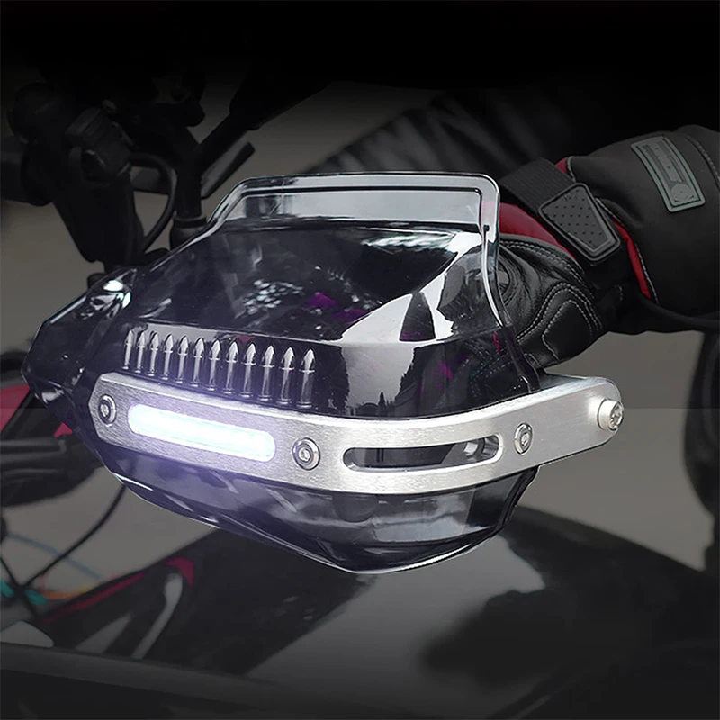 

Handguard Motorcycle Hand Guard LED Lights Protector For Honda Cbr 600 Rr Ruckus Cbr 250R Hornet Cb600F Dio 27 Goldwing Gl1800