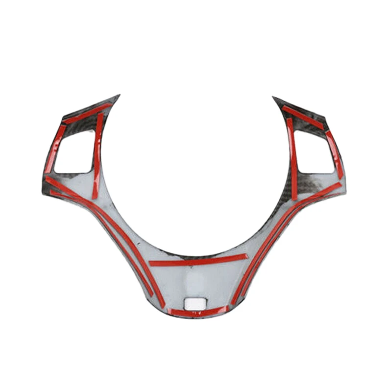 Декоративная накладка на руль салона автомобиля для BMW 3 серии E90 E92 E93 2005-2012 LHD