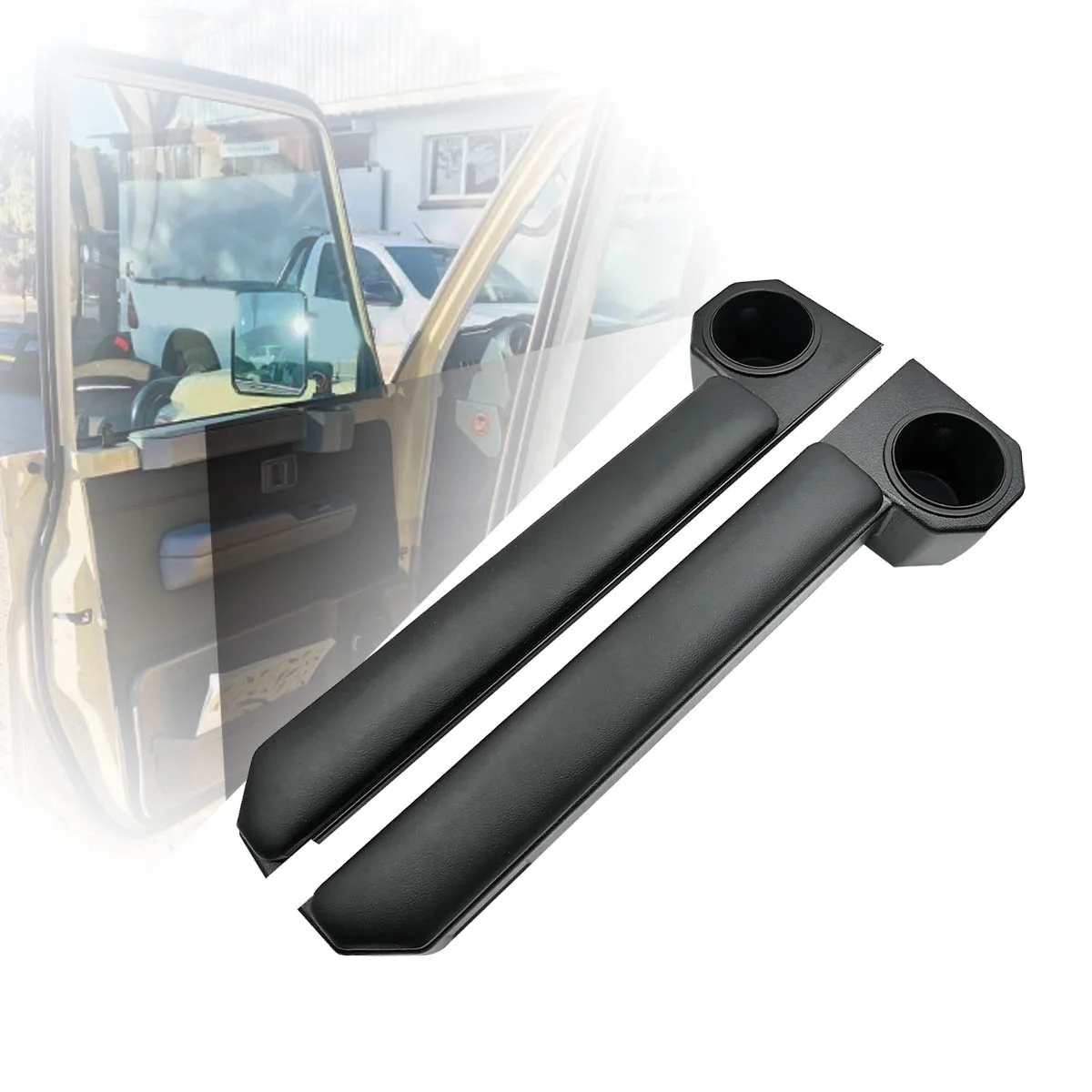 Подлокотник для автомобильной двери подстаканник Toyota Land Cruiser LC76/LC70/LC71/LC79 1993-2024