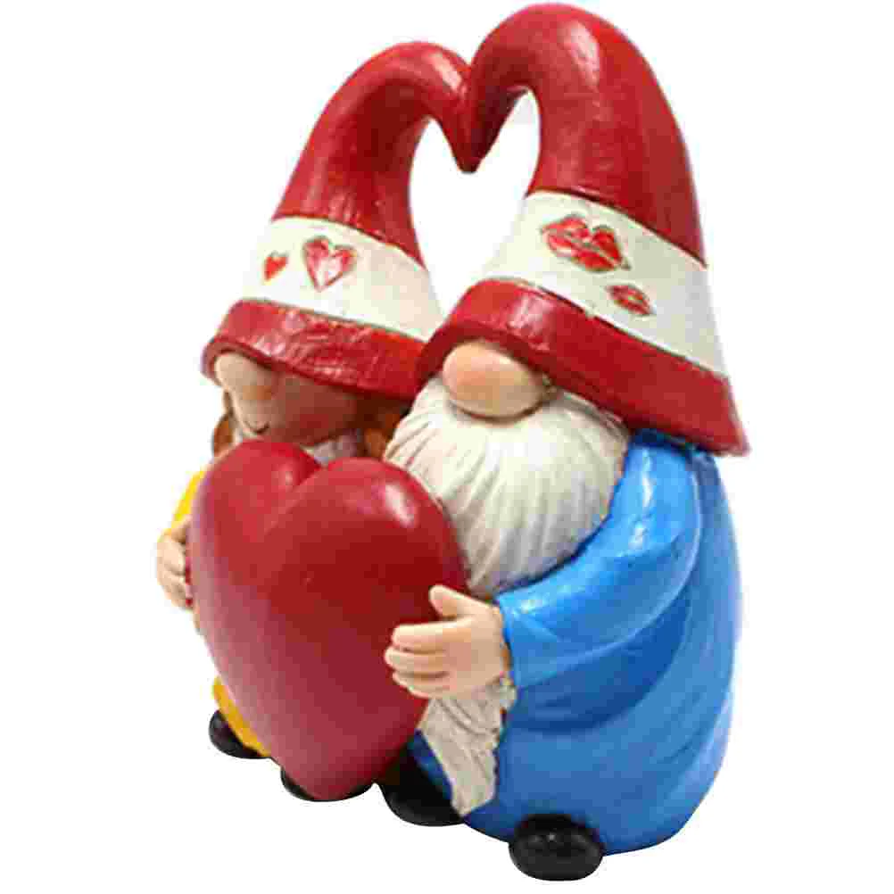 

Vintage Ornament Garden Gnome Figurines Outdoor Decor Dwarf Figurine Wedding Decor Wedding Gnome Statue Garden Couple Ornaments