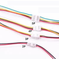 100 setslot connector micro jst 1 25mm 2pin 3pin 4pin 5p 6p male female connector plug with wires cables led strip connectors