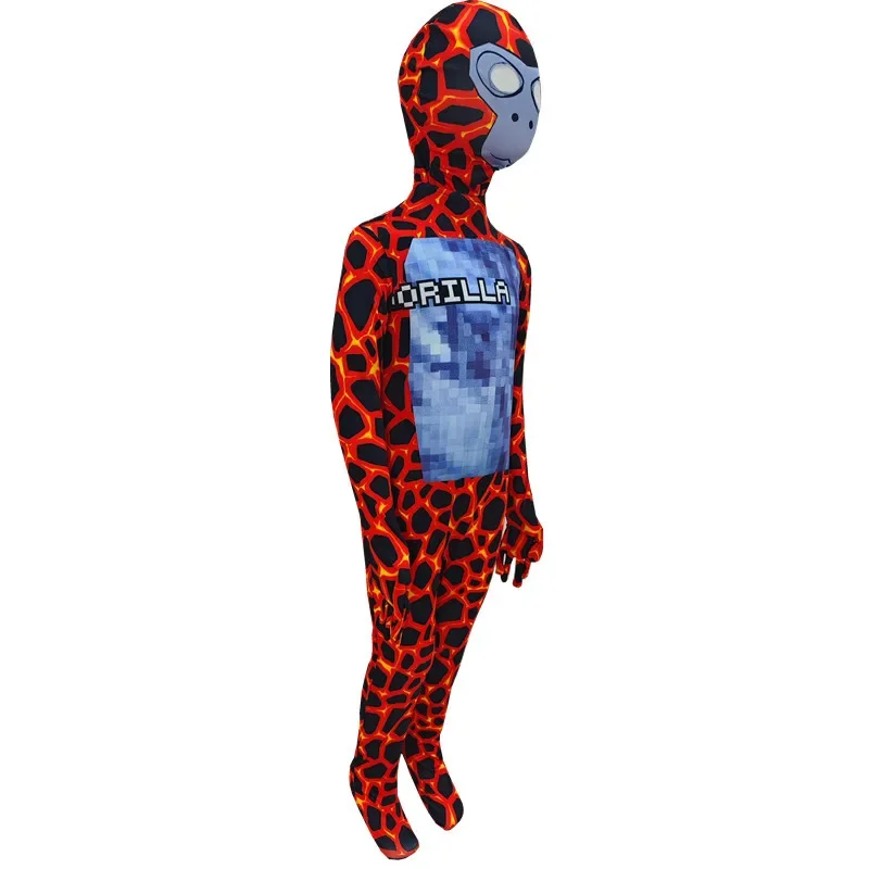 Хэллоуин Трансграничный Горилла Тег Игра Лава Шимпанзе Косплей Боди Сценическое