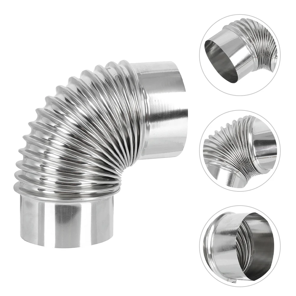 

Metal Chimney Stainless Steel Flue Metal Flue Outdoor Camping Wood Stove Pipe
