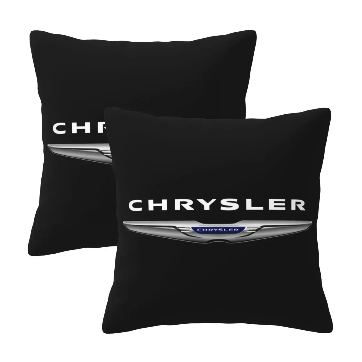

Chrysler Fashion Pillowcases Decorative Pillow Covers Soft and Cozy 2 PCS