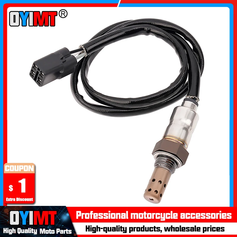 

Motorcycle Oxygen O2 Sensor For Kawasaki Z250 Z800 Z900 Z1000 J300 SC300 for Kymco Xciting 250 580mm 1ST-H592A-00 J SC 300