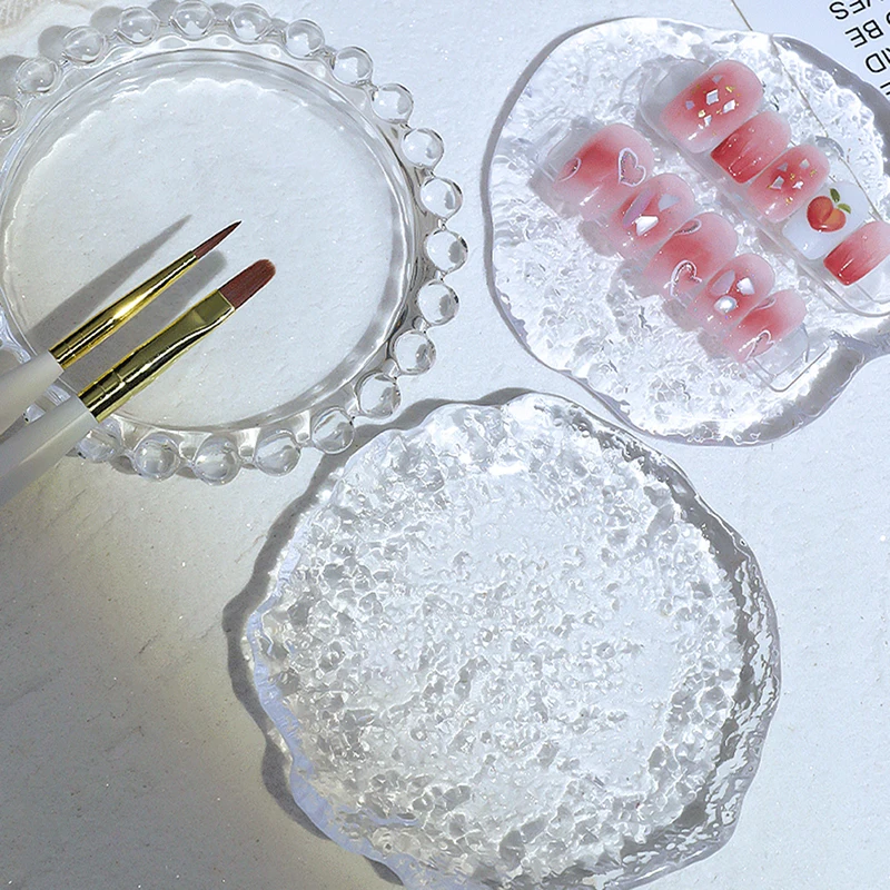 

1 шт., прозрачный стеклянный держатель для ручек в форме облака