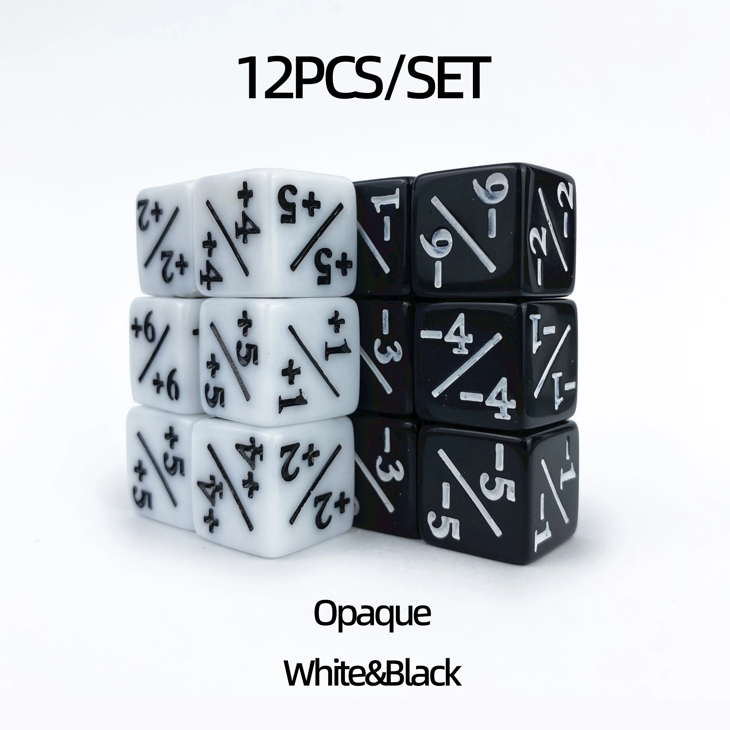 12 шт. счетчик игральных костей MTG счетчики сбора жизненные жетоны отрицательный