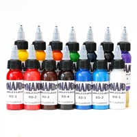14colors 30mlbottle professional tattooink for body art natural plant micropigmentation pigment permanent tattoo ink