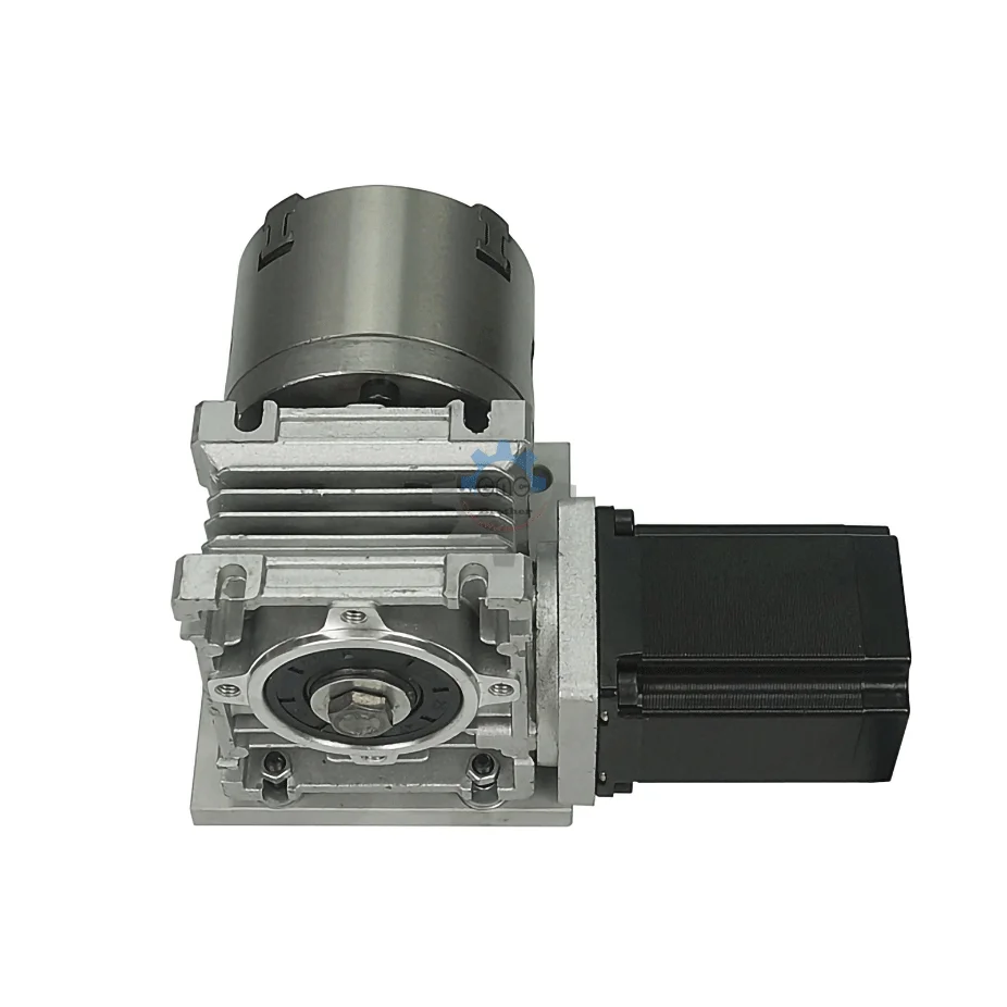 4-осевой вращающийся Расширенный роторный и 3-х кулачковый 80 мм Φ патрон Nema23