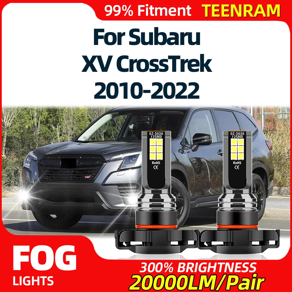 

2 шт., Автомобильные противотуманные фары 6000 лм, 2010 К, 12 В