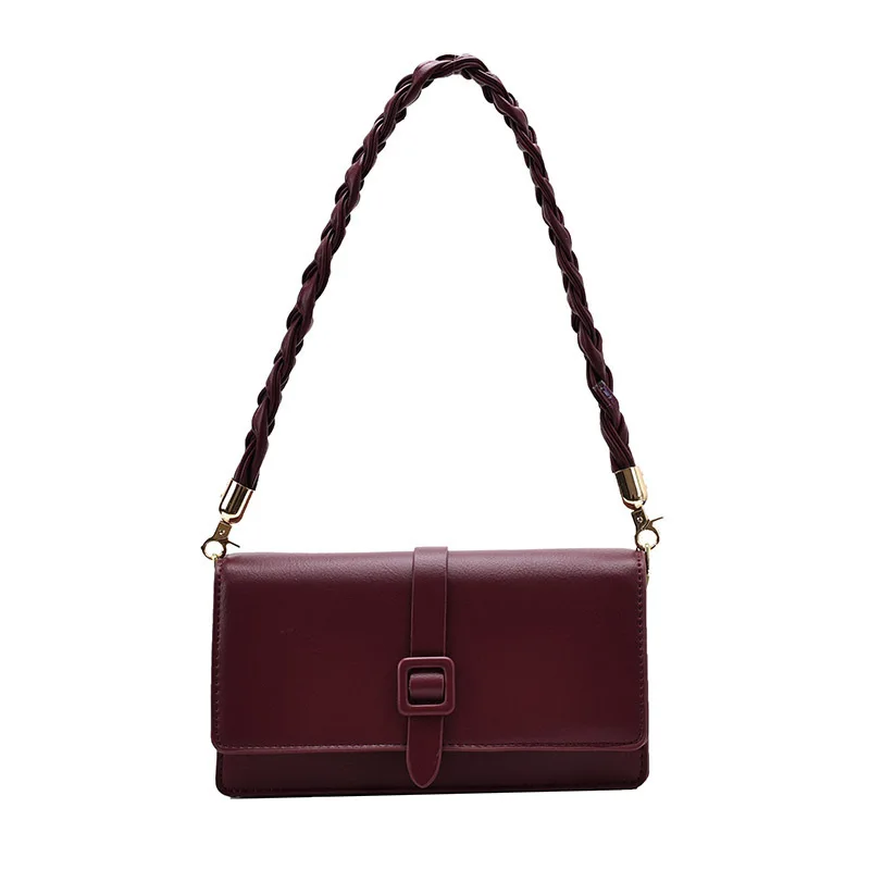 Популярные в этом году сумки женские новая текстурная сумка через плечо из