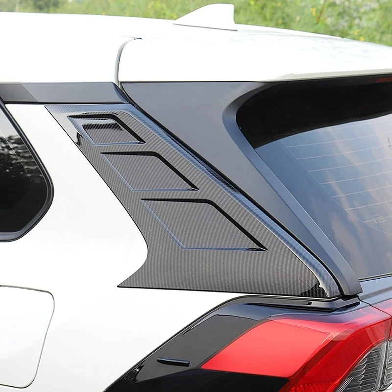 Накладки на заднее стекло автомобиля C накладки столб внешние аксессуары для Toyota