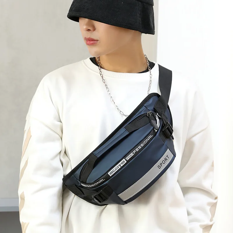 Уличная поясная сумка с защитой от кражи модная Светоотражающая забавная