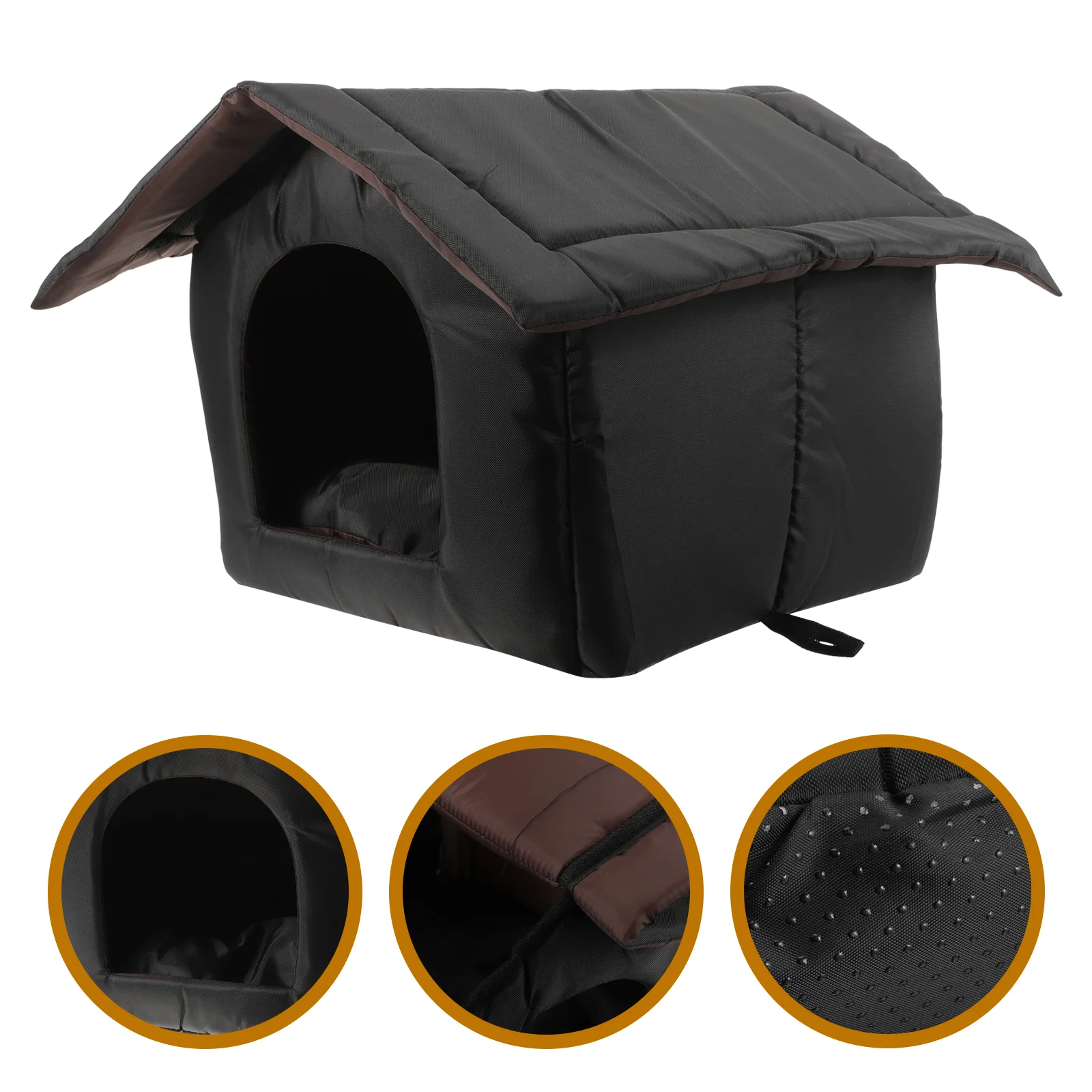 

Decorate Breathable Dog Shelter Pet Sleeping House Outdoor Nest Cat Weatherproof