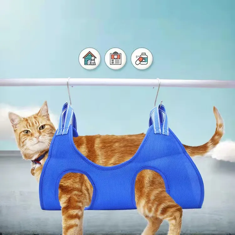 

Cat and Dog Hammock Pet Nail Trimming Small and Medium Cat and Dog Grooming Hammock
