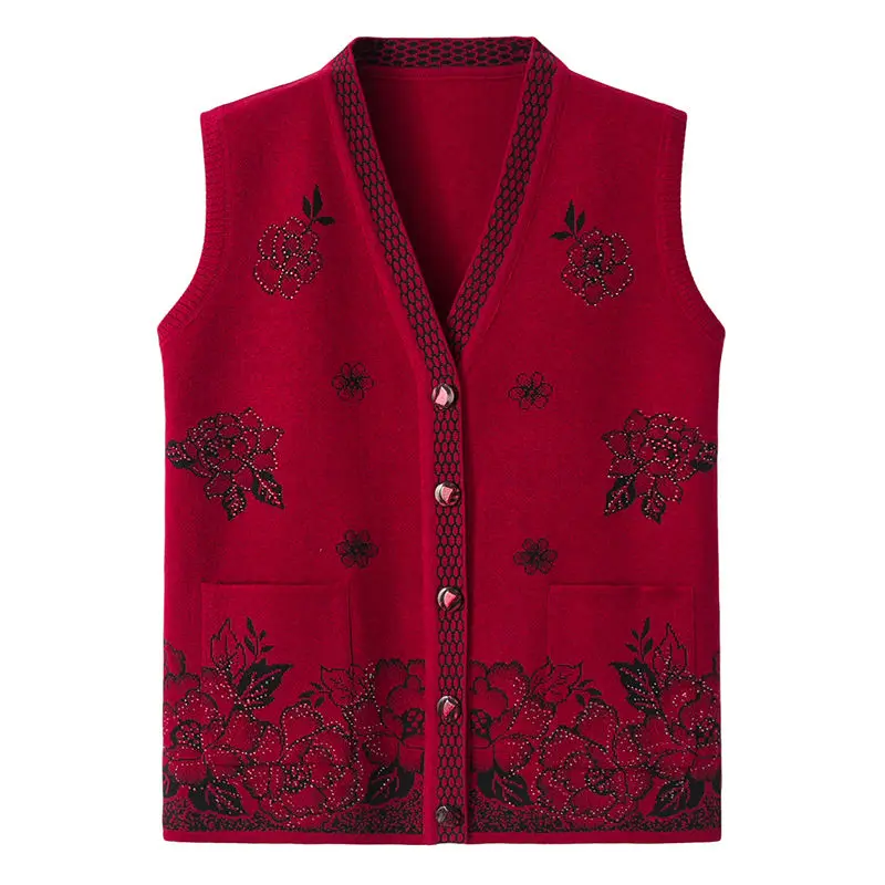 

Трикотажный жилет с V-образным вырезом, кардиган, Свободный жилет, весенне-осенние вязаные топы, женский свитер, винтажная одежда M30