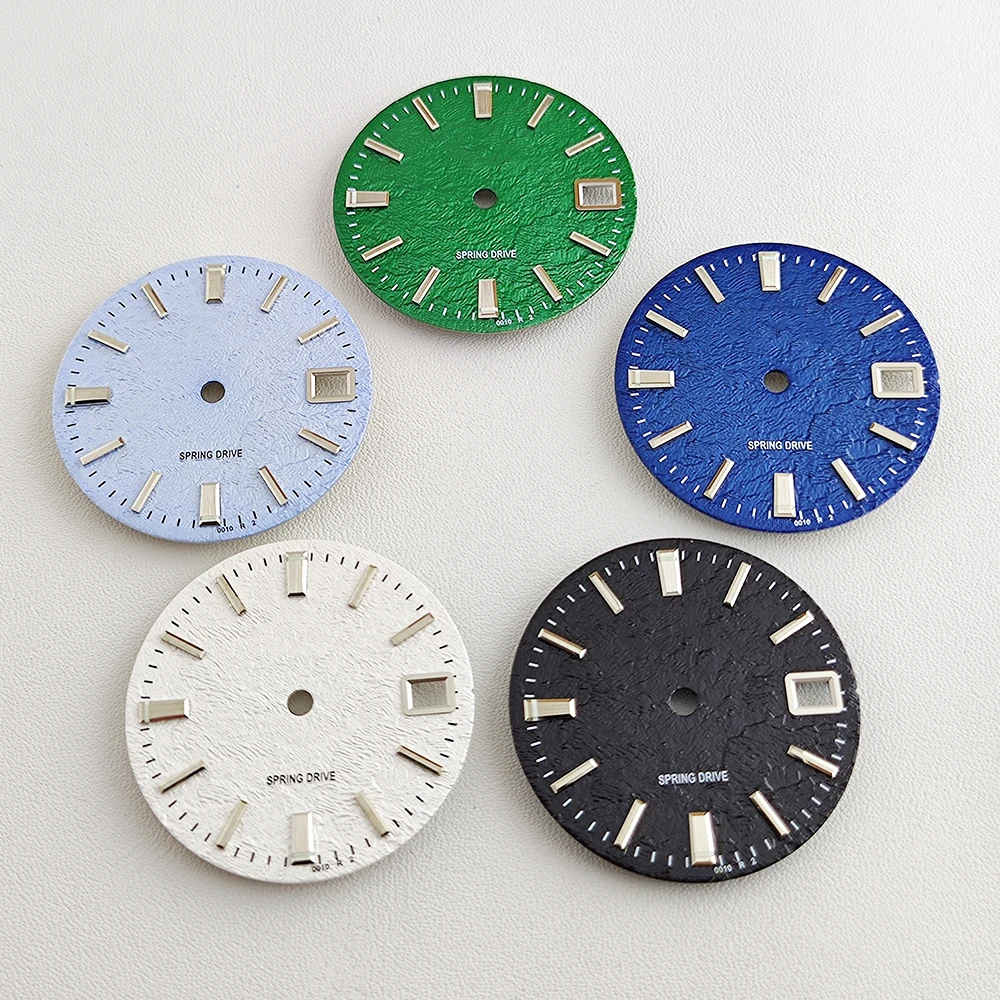 

NH35 dial 28.5mm DS Watch Dial S Dial Green Luminous Dial for NH35 NH36 Movement Modified Repair Tool