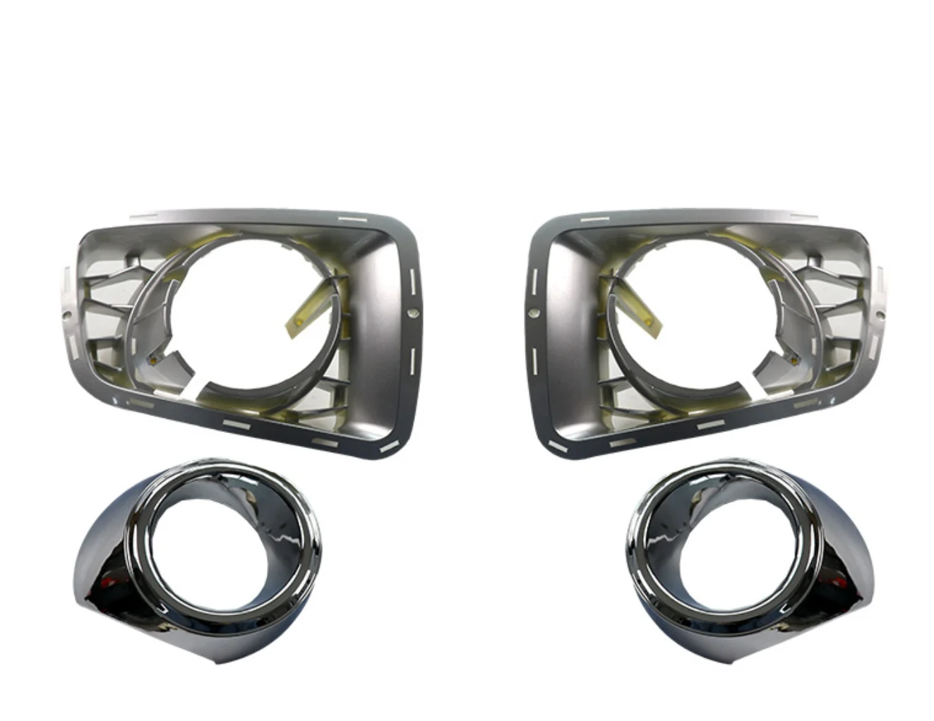 

Front Fog Light Lamp Cover Trim For Land Rover RangeRover Voque 2010-2012 Autobiography Style L322 Chrome Fog light Lamp Shade