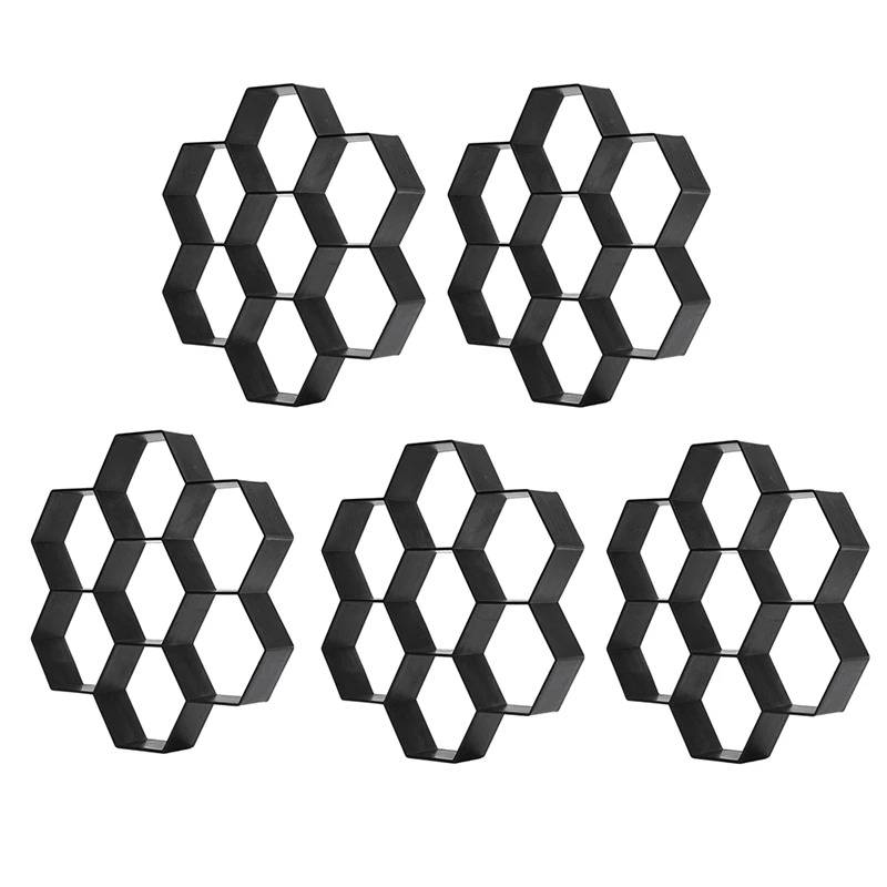 DIY патио производитель ходьбы ступенька камень бетонная форма многоразовая для