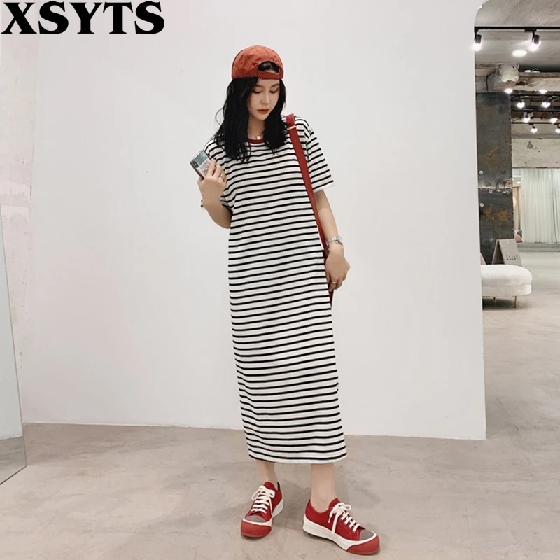 

Summer Dress Dresses For Women 2022 Encanto Dress For Woman Long Stripe Maxi Sexy Dress Korean Fashion Ladies Clothing