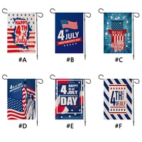 1 4th of july independence day 30x45cm garden double sided banner independence day memorial day outdoor decoration banner