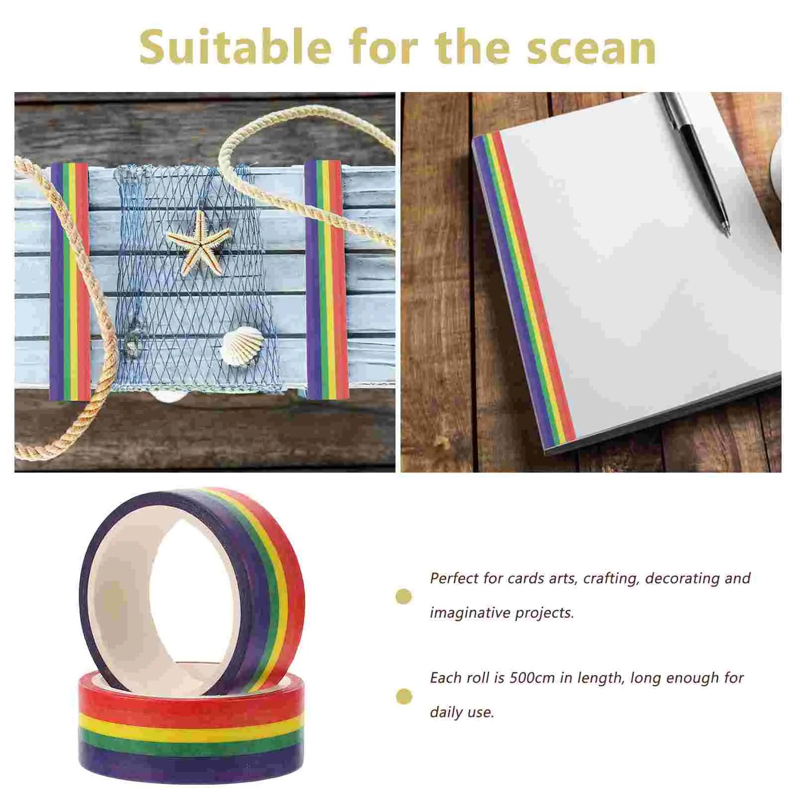 Ленты для гей-прайда наклейки Та же и васи подарочная упаковка японская бумажная