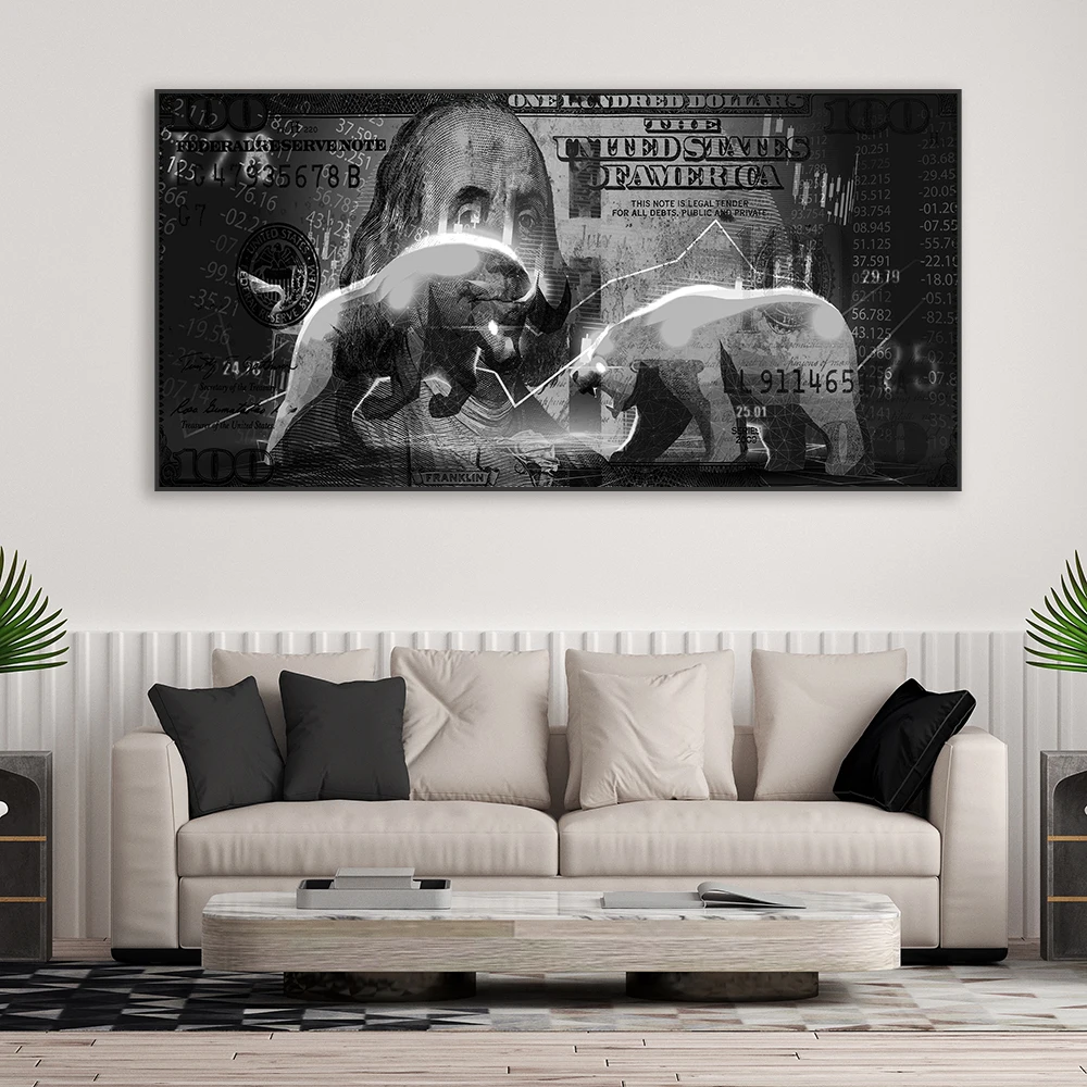 Мотивационный плакат &quotБуль&quot на холсте